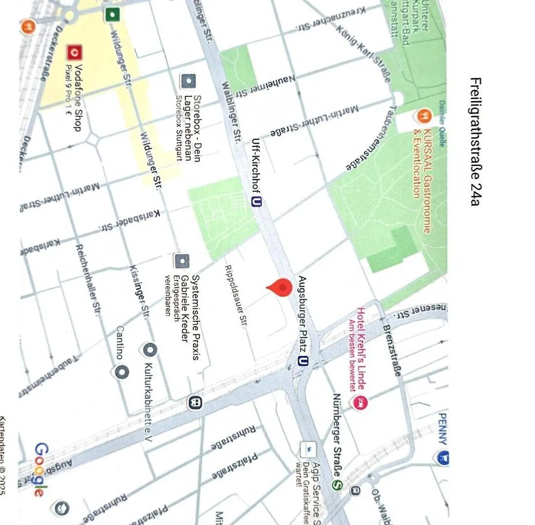 Apartment Nr 5 Bei Augsburger Platz Stuttgart Almanya
